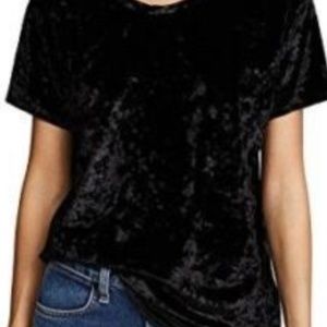 T&B Nordstrom Girls Crushed Velvet T-shirt 10/12